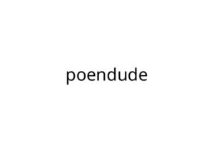 poendude