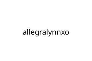 allegralynnxo