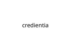 credientia