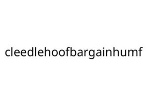 cleedlehoofbargainhumf