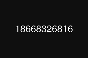 18668326816