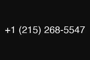 +1 (215) 268-5547