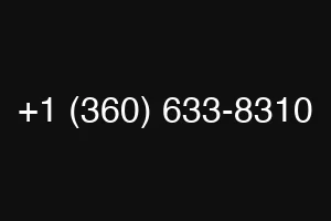 +1 (360) 633-8310