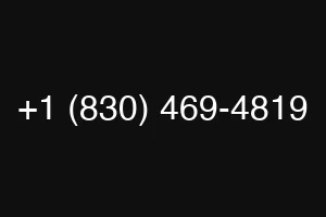 +1 (830) 469-4819