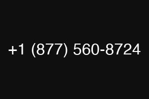+1 (877) 560-8724