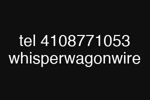 tel 4108771053 whisperwagonwire